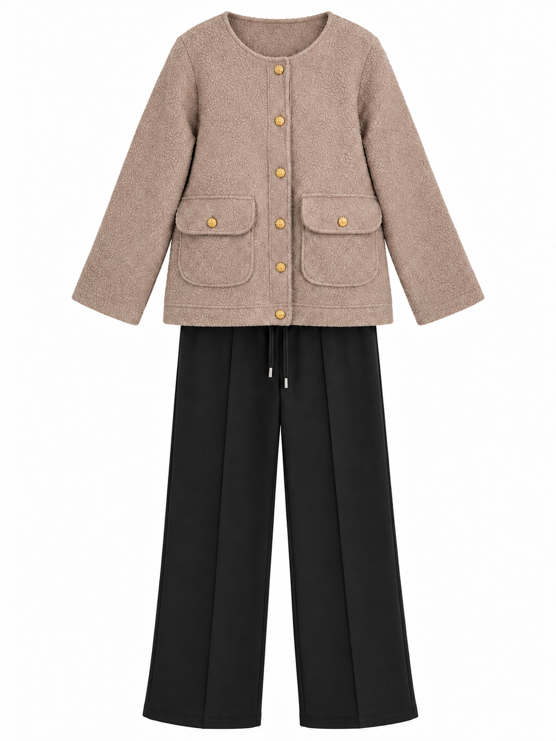 Teddy Jacket Cardigan – Autumn/Winter Collection Beige