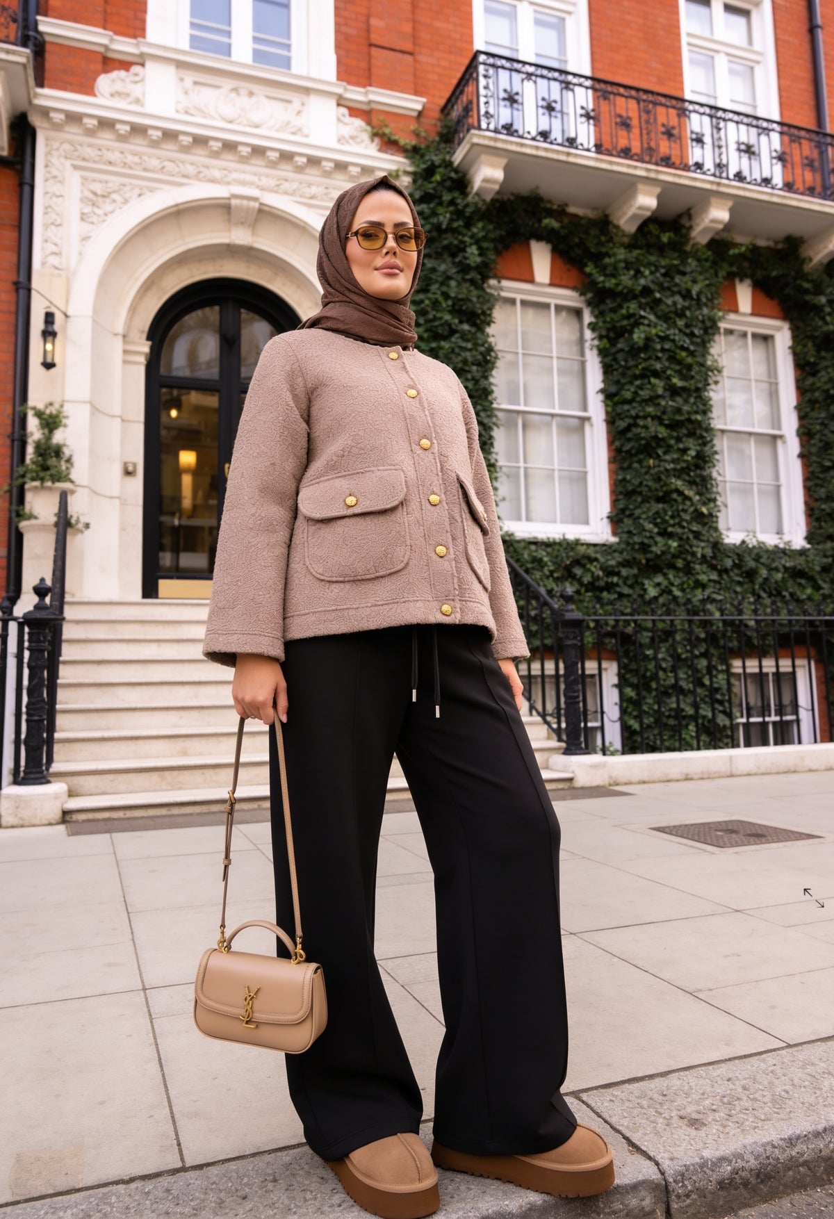 Teddy Jacket Cardigan – Autumn/Winter Collection Beige