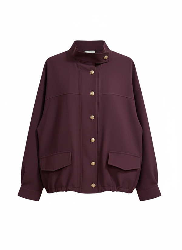 Aurelia Gold Tensel Set- Etekli Takım – Bordo