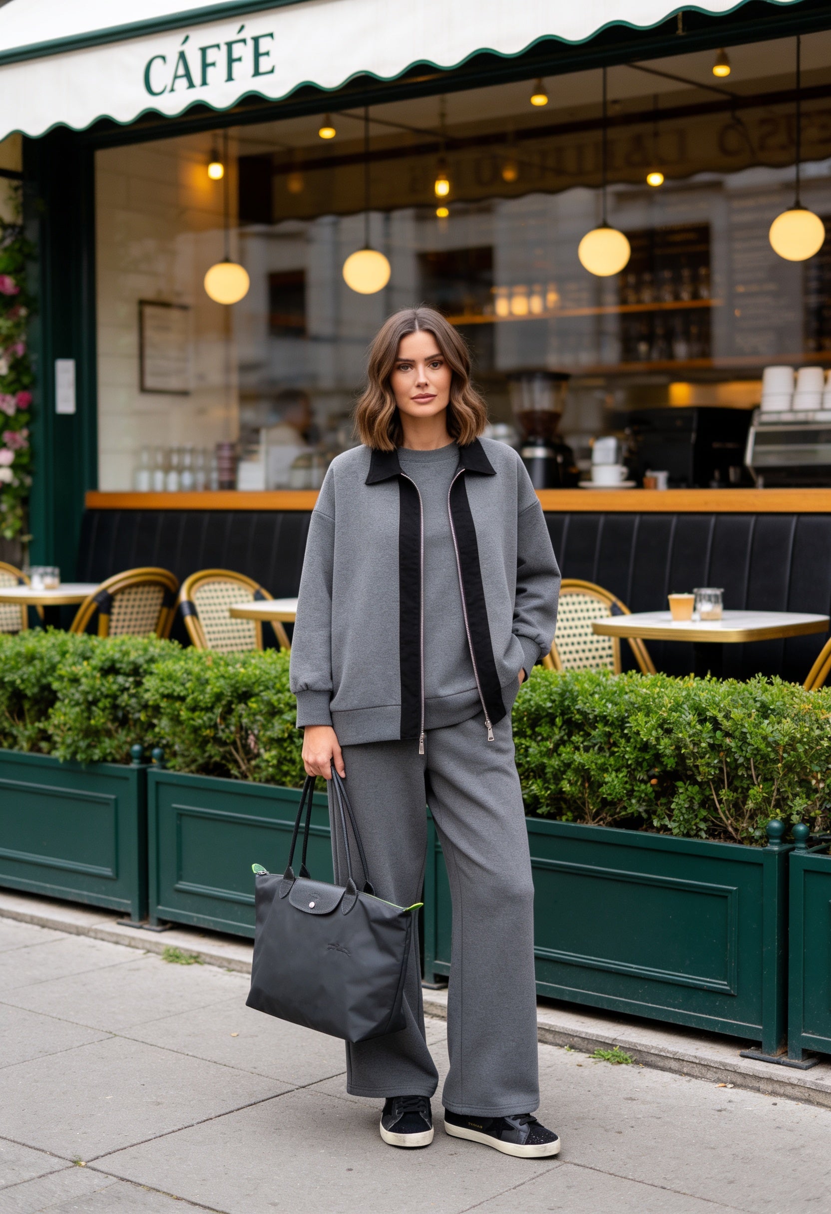 Nordic Thessaloniki - Stamped Detail Oversized Set | Grey