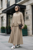 Aurelia Gold Tensel Set- Etekli Takım –Bej