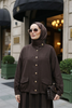 Aurelia Gold Tensel Set- Etekli Takım – Acıkahve
