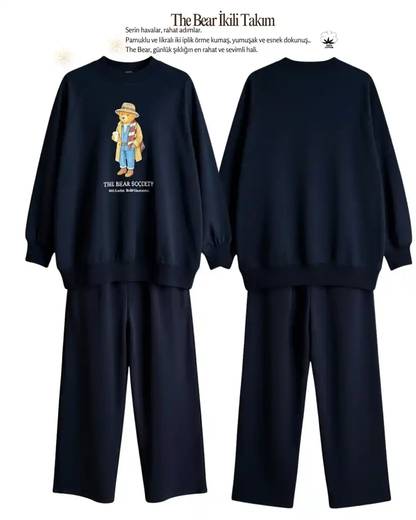 The Bear Sea Comfort Set Takım Lacivert