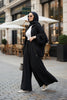 Eleganza Palazzo Fermuarlı İkili Takım – Mevsimlik -36-50 Beden Siyah