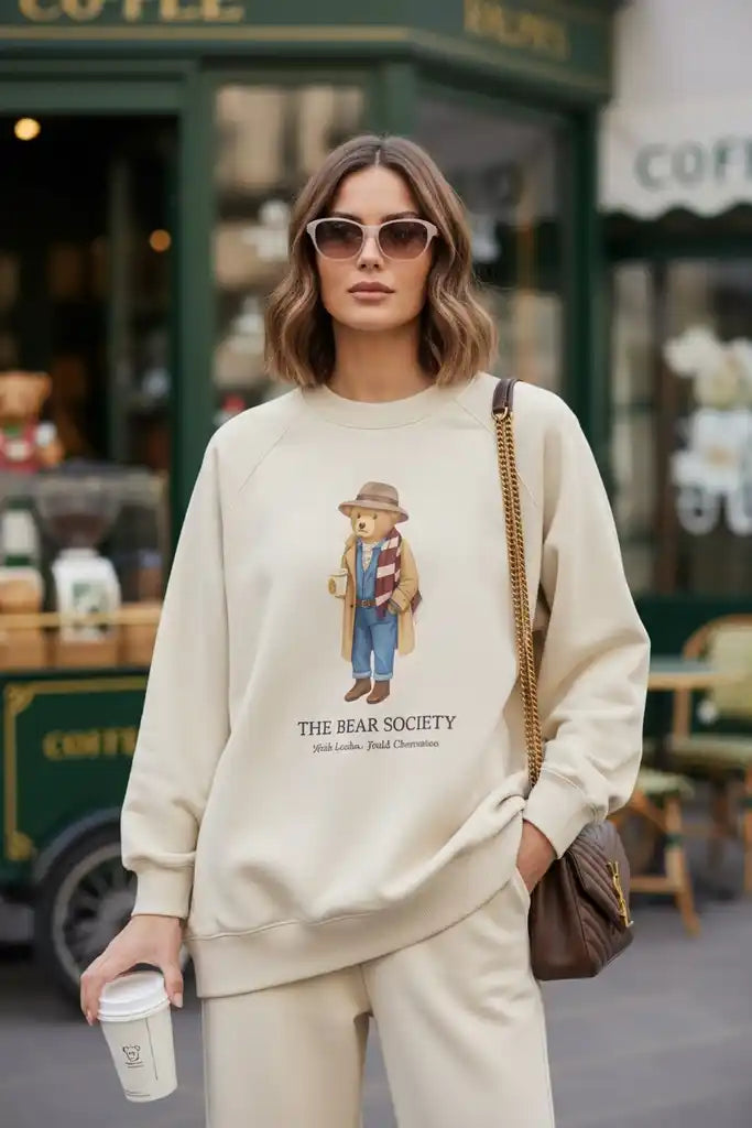The Bear Sea Comfort Set Takım Krem Vanilya Krem